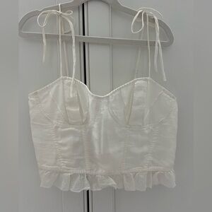 Ulla Johnson cream tank top size 0